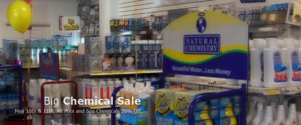 Pool & Spa Chemical Sale this Weekend!